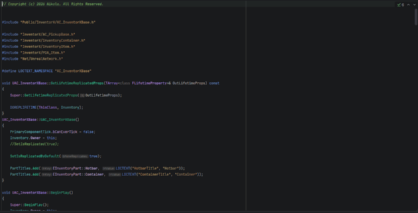 Creation of my own Inventory System in Unreal Engine